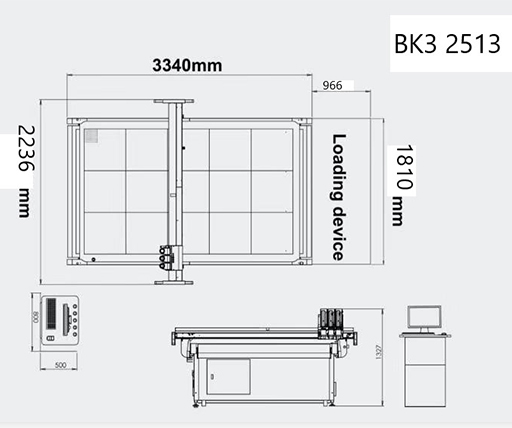 Конвейерный стол BK3-2513